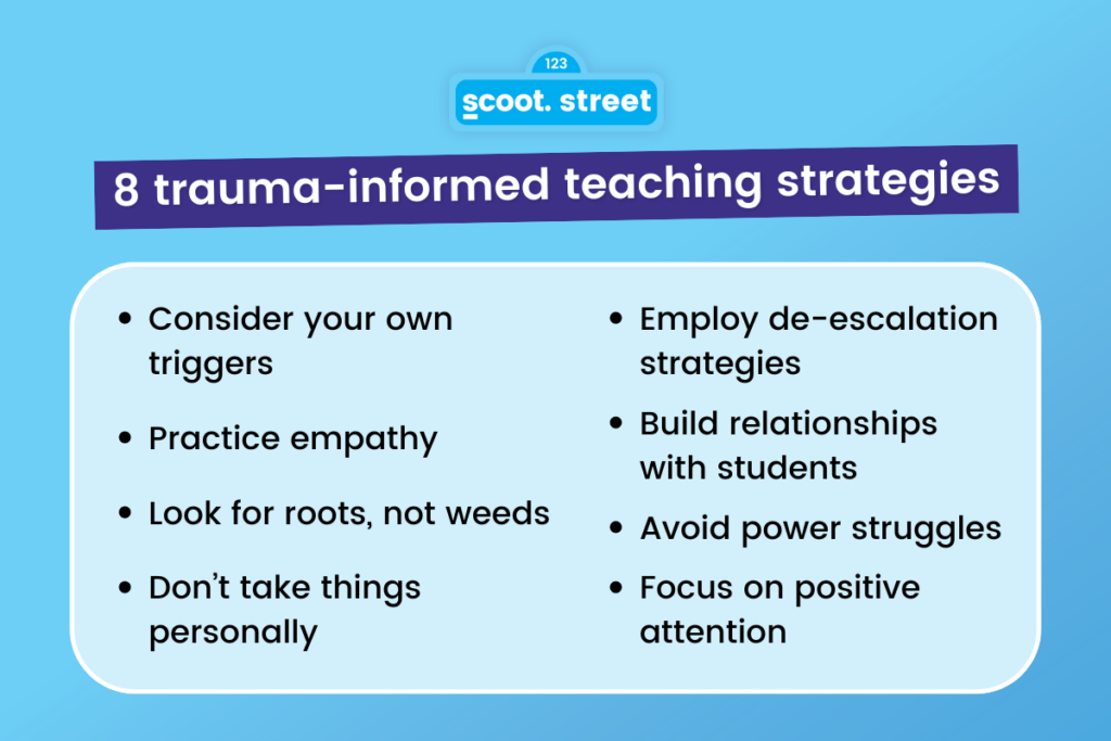 trauma informed teaching tips